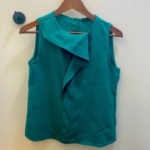 Beautiful emerald green Zara blouse